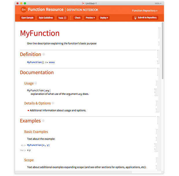 Definition notebook Definition notebook