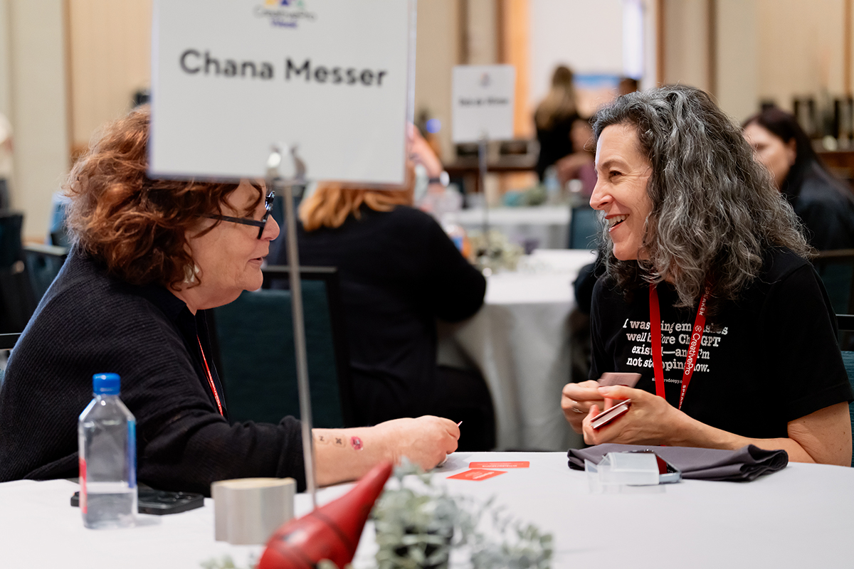 Chana Messer and Sara Rosinsky