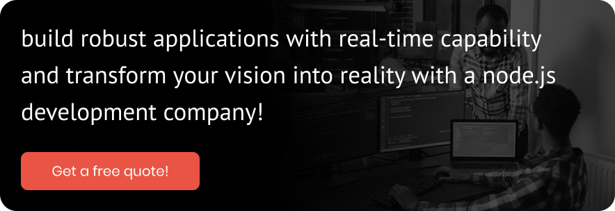 Build robust applications with real-time capability and transform your vision into reality with a Node.js development company!
