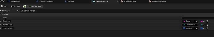 Game structure