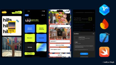 Learn iOS development and build a Social media App: SwiftUI Learn iOS development and build a Social media App: SwiftUI