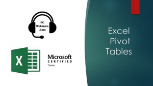 Excel Course on Pivot Tables, Pivot Charts, Slicers & Timelines Excel Course on Pivot Tables, Pivot Charts, Slicers & Timelines