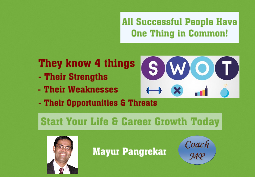 Personal SWOT analysis & Grow in Your Career Personal SWOT analysis & Grow in Your Career