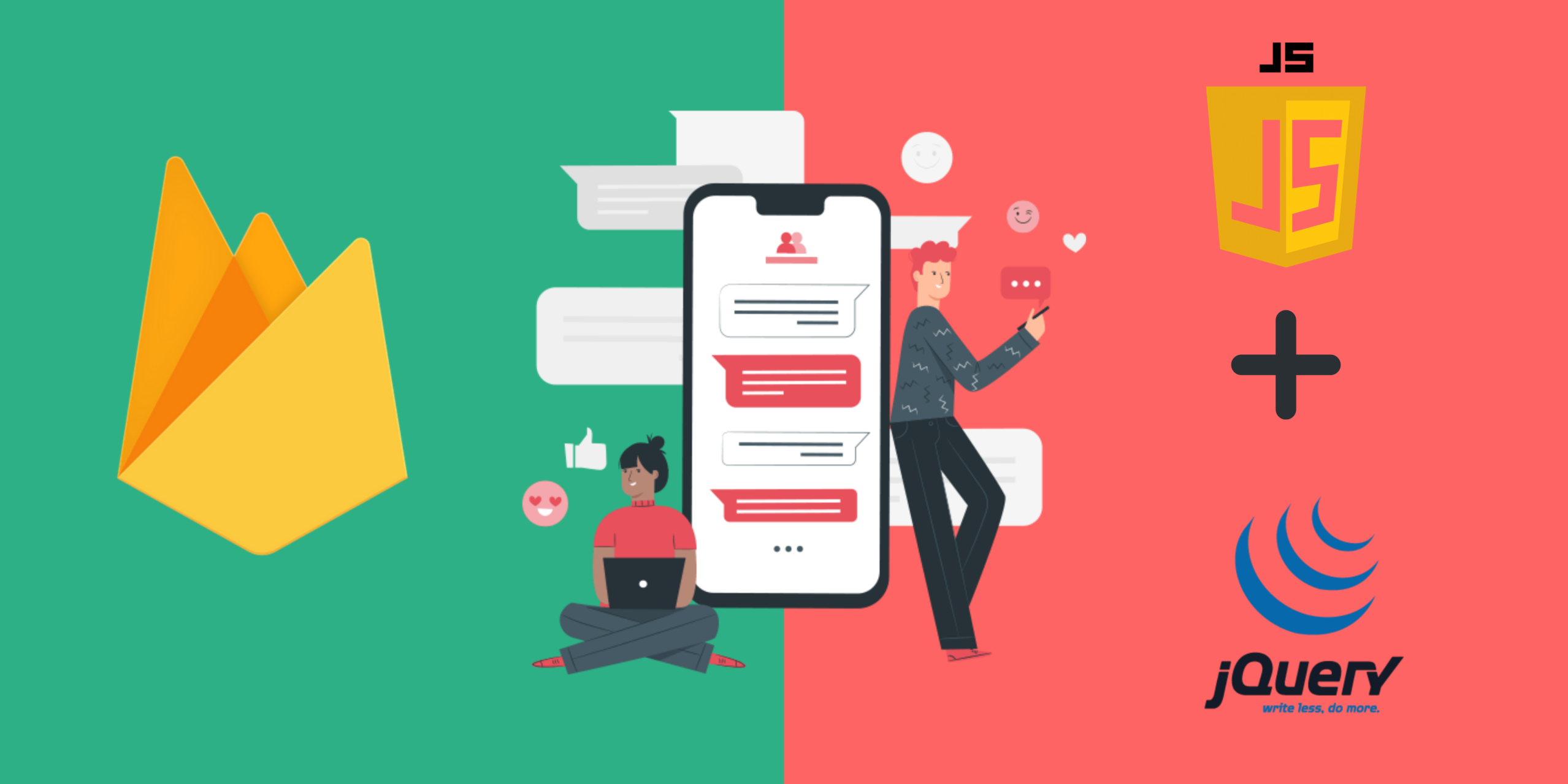 Chat application with javascript , jquery and firebase Chat application with javascript , jquery and firebase