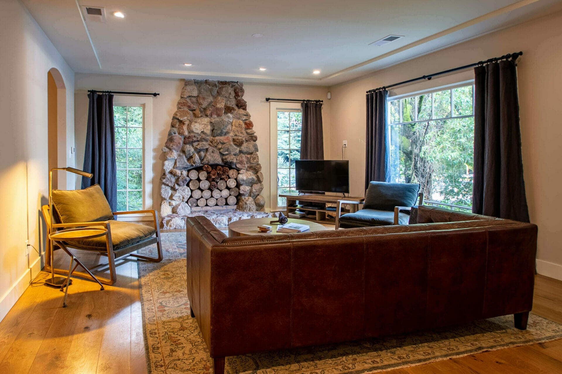 Bungalow Living Room at Dawn Ranch