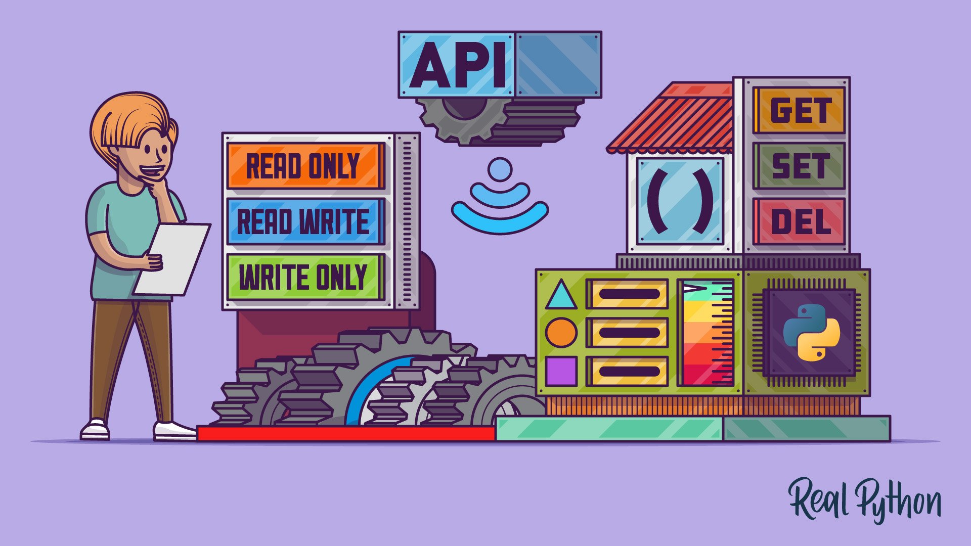 Title image for Managing Attributes With Python's property() (Python's property(): Add Managed Attributes to Your Classes)