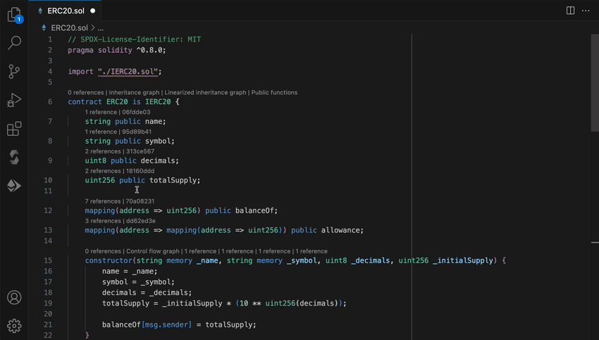 Compile and deploy contracts