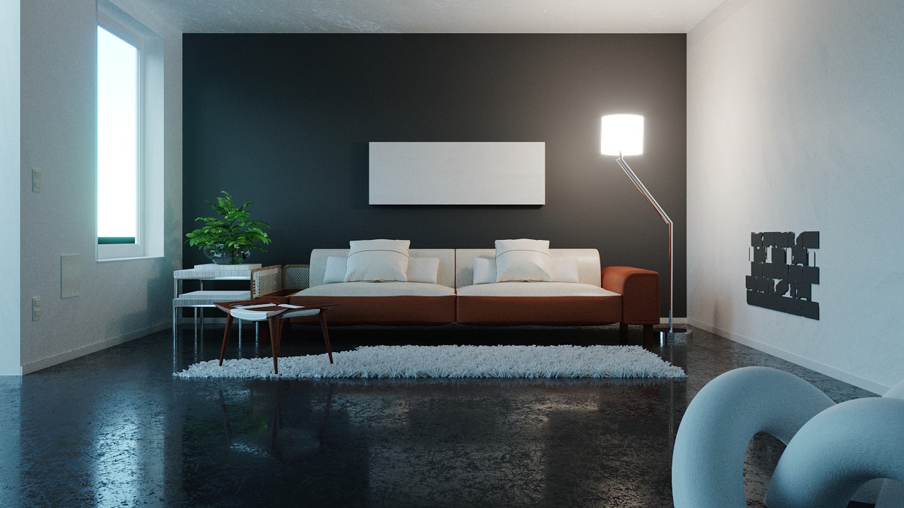 Interior Scene by Juan Carlos Gutiérrez