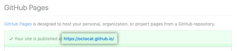 公開されたサイトのURL