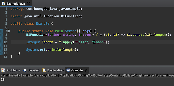 Learn about Function Functional Interface in Java