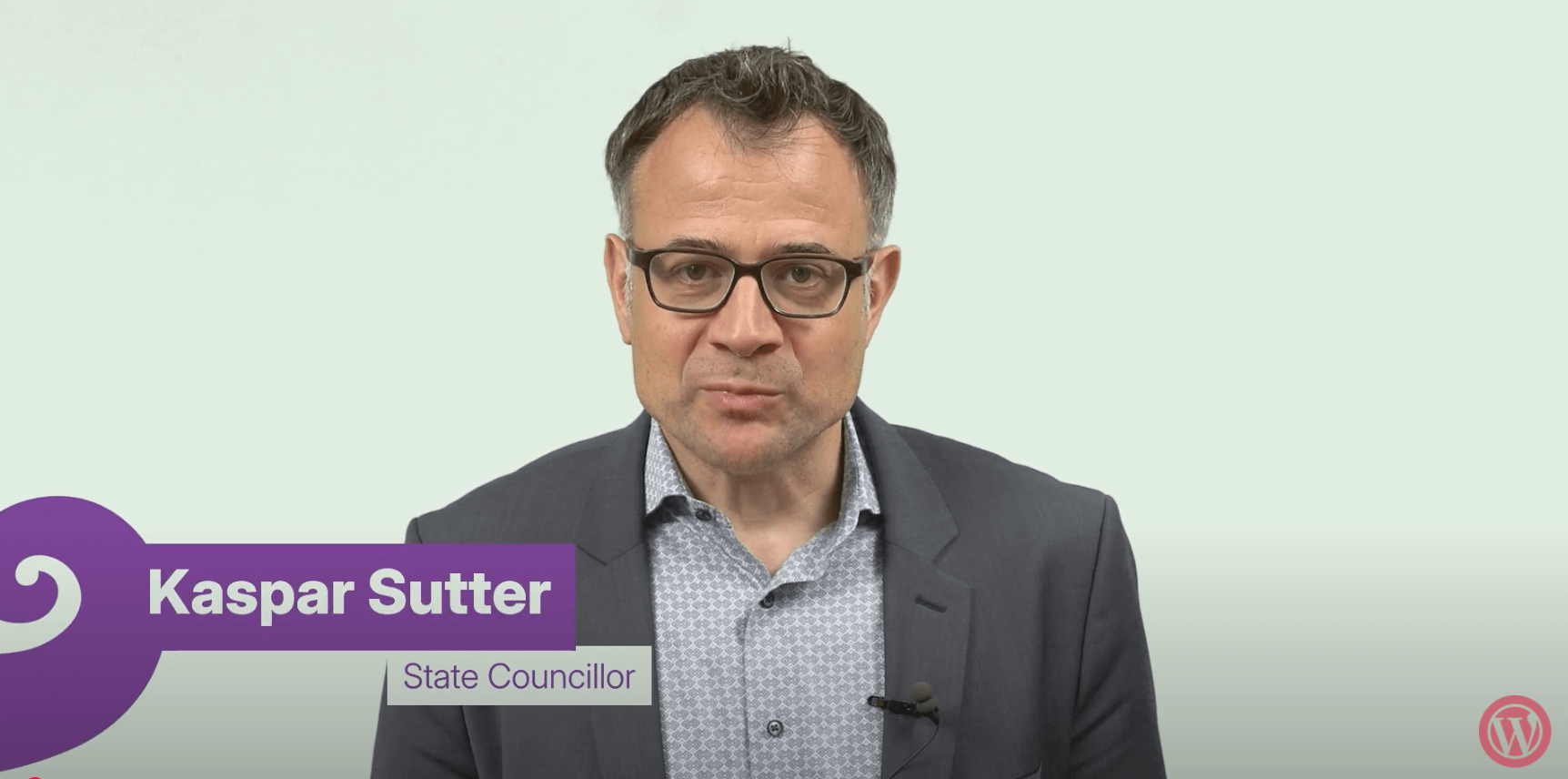 State councillor welcome video