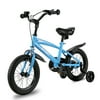 Naipo 14 Inch Kids Bike Girls and Boys Blue Bike w