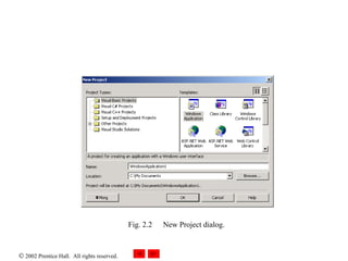 Fig. 2.2 New Project dialog. 