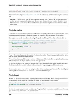 Cake php cookbook