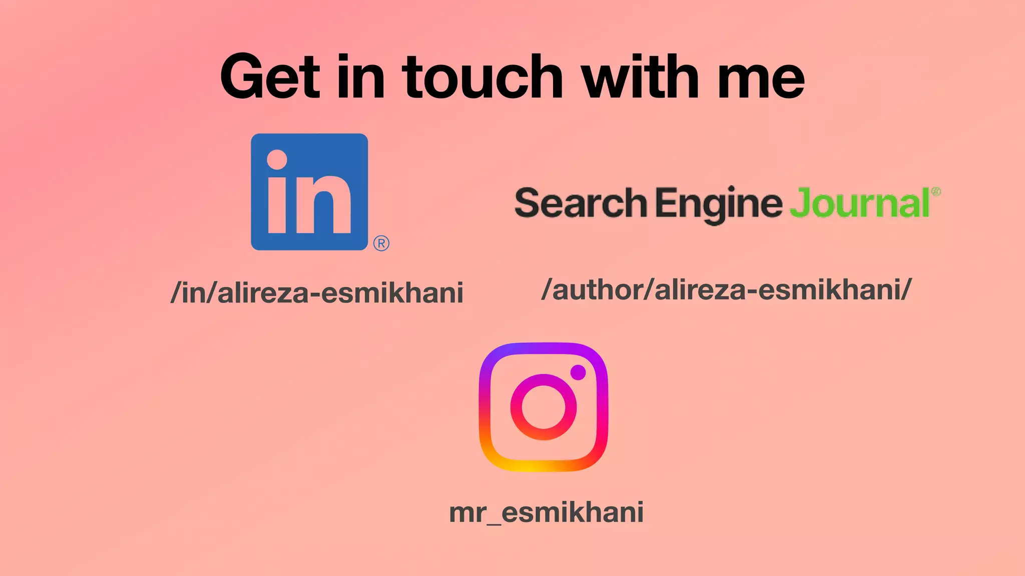Get in touch with me
/in/alireza-esmikhani
mr_esmikhani
/author/alireza-esmikhani/
 