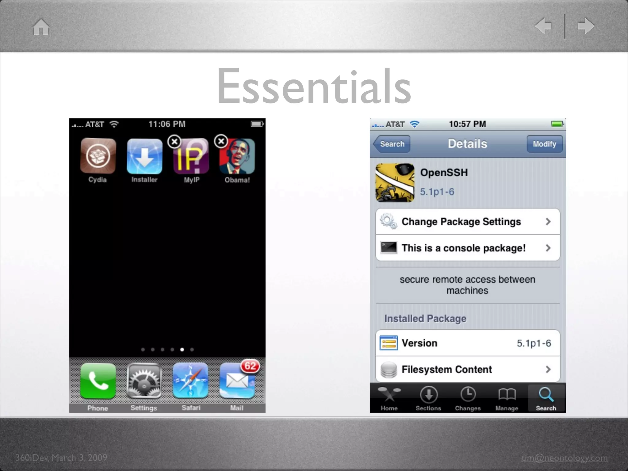 Deep Geek Diving into the iPhone OS and Frameworks