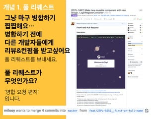 초보자를 위한 Git & GitHub