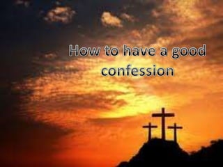How to confess tagalog version