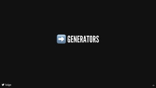 ➡GENERATORS
loige 20
 