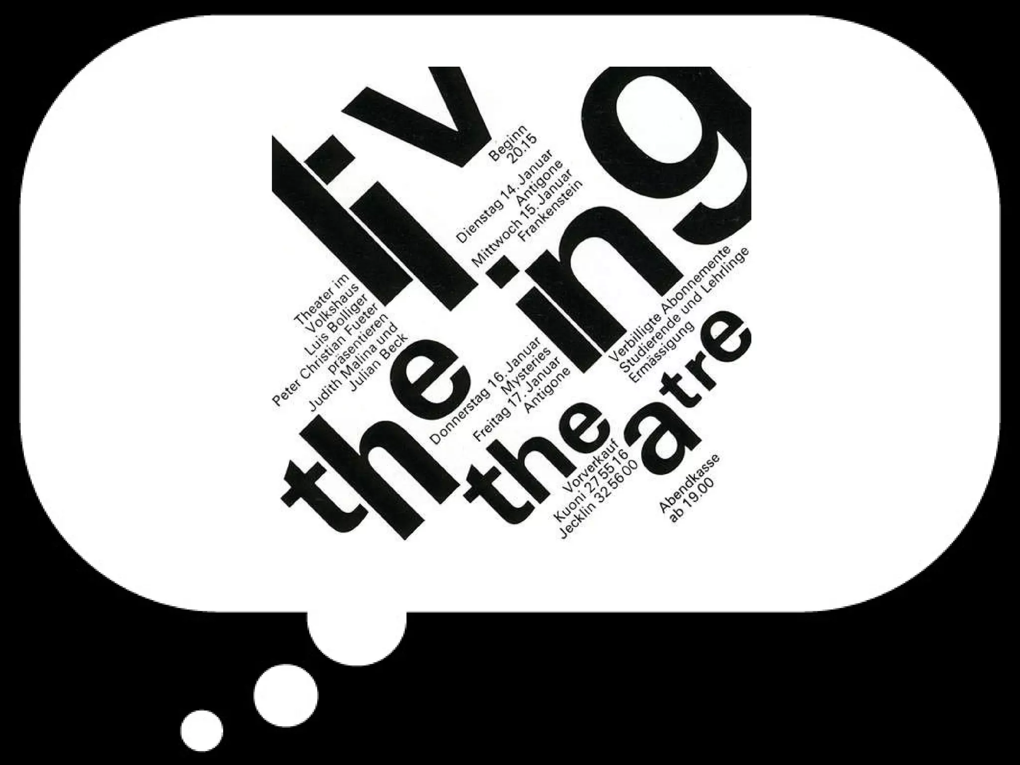 Tipografía como texto 