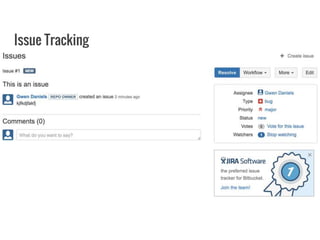 Issue Tracking
 