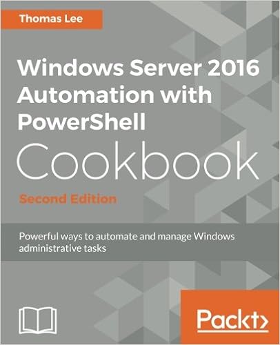 PowerShell Cookbook