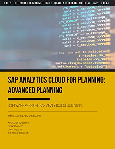 SAP Analytics Cloud 1911 for Planning