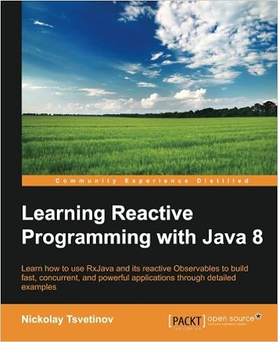 Learning Reactive Programming With Java 8