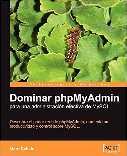 Dominar phpMyAdmin para una administracin efectiva de MySQL