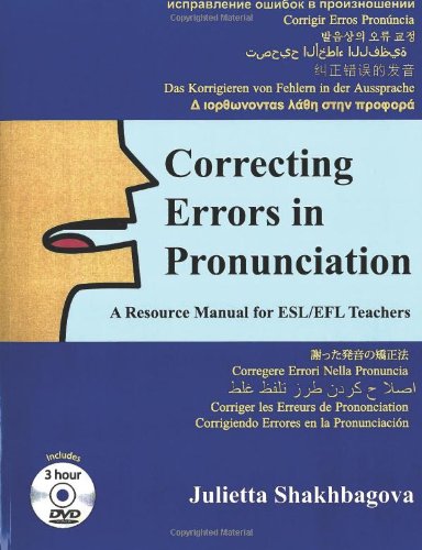 Correcting Errors in Pronunciation