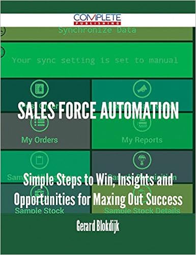 Sales Force Automation