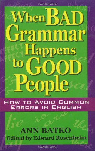 How to Avoid Common Errors in English