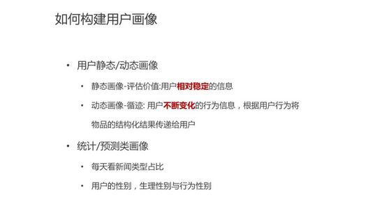 用户画像