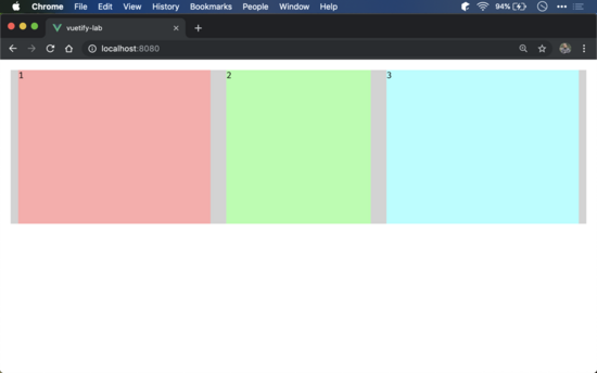 Vuetify 之間隔等距