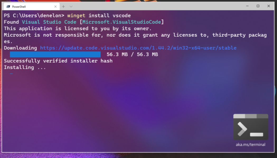 微软开源 Windows 软件包管理器 winget，一行命令安装软件