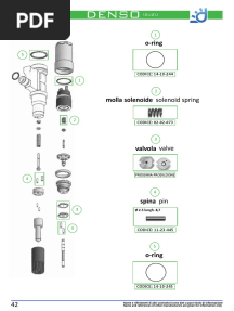 Denso Common Rail Injectors Spare Parts Catalog (URGENT)