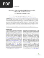 GIS.modelForEarthquakeLifeDetectionRescueTeam