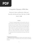 Maurer&Huberman() CompetitiveDynamicsOfWebsites