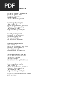 No Sak-En Di Laydem Lyrics