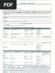 Group Training Workout Plan