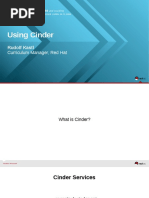 Using Cinder Block Storage