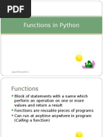 Pyhton Functions