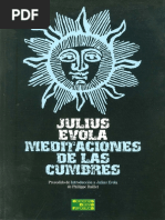 Evola Julius - Meditaciones de Las Cumbres