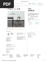 NISSE Scaun Pliant - IKEA