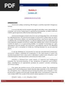 Ammonium Sulfate PDF