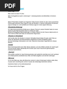 Meine Präsentationen - Präsentation Fur Niveau B1