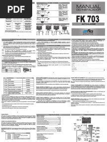 Manual Alarma FKS PDF