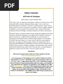 Statuto Di Sardegna