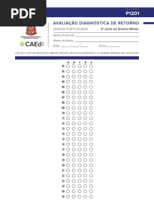 ADR - Língua Portuguesa - 3 Série Do Ensino Médio
