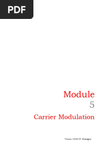 Carrier Modulation: Version 2 ECE IIT, Kharagpur